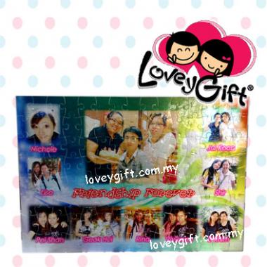 A4 Photo Silver Puzzle