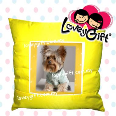 Photo Cushion - Yellow
