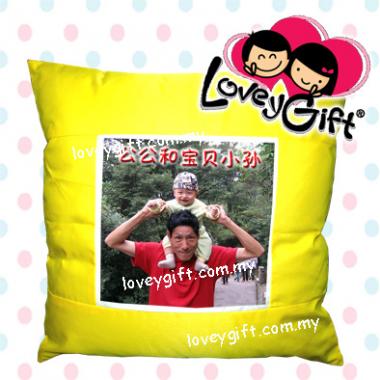 Photo Cushion - Yellow