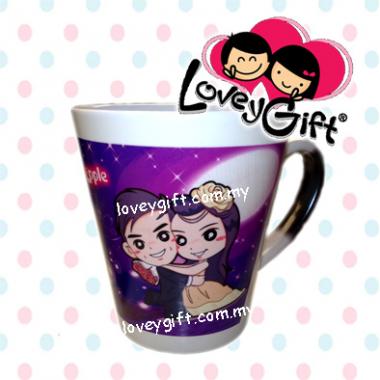 Photo Magic Cone Mug (12oz)