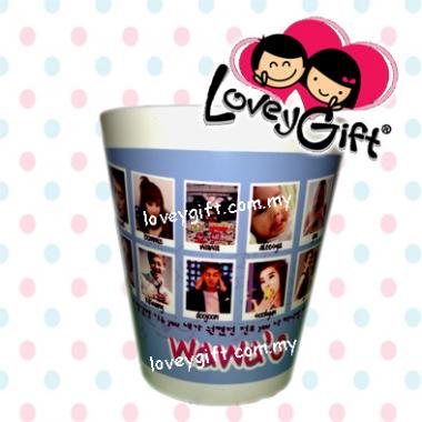 Photo White Cone Mug (12oz)