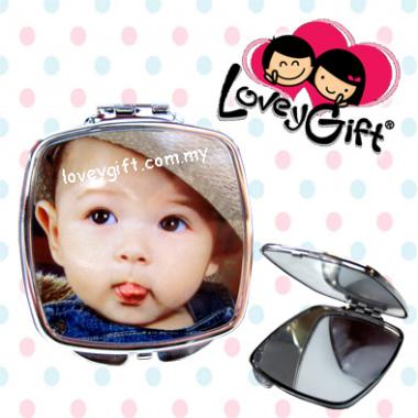 Photo Cosmetic Mirror - Square