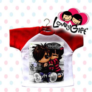 Photo Mini Tee - Red