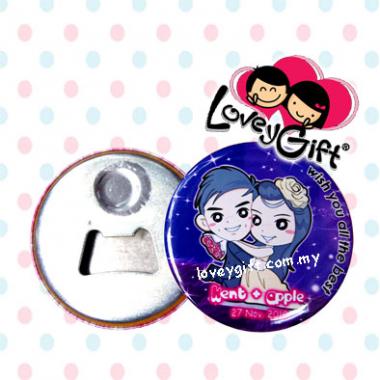 58 mm Photo Button Badge (Magnetic Opener)