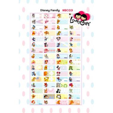 NS023  Disney Family  迪士尼...