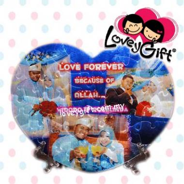 Personalized Love Puzzle (Silver)