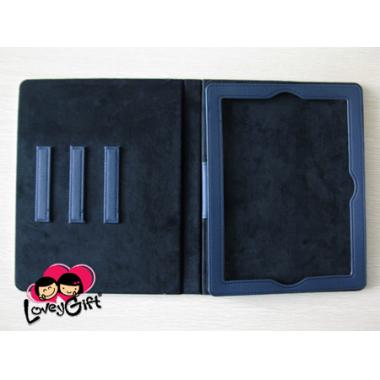 Ipad2 Leather Casing (Dark Blue)
