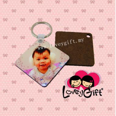 Hardboard Keychain-Square