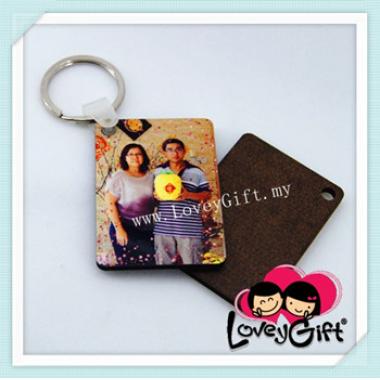 Hardboard Keychain-Rectangle