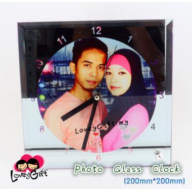 Photo Glass CLOCK (20cm*2...