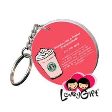 Personalized Polymer Keychain (Round 39mm)