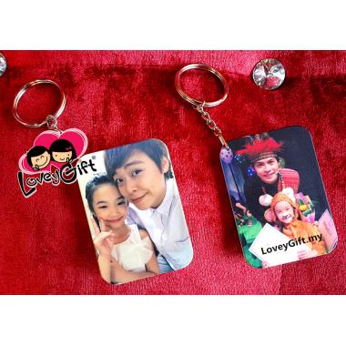 Personalized Polymer Keychain (Rectangle 48 x 68mm)