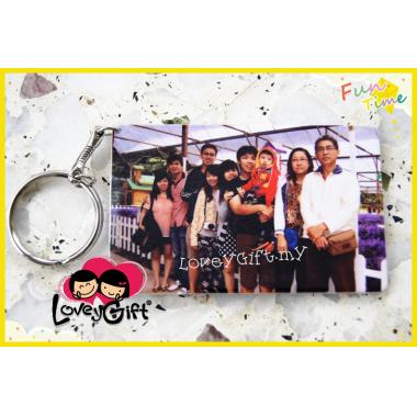 Personalized Polymer Keychain (Credit Card 53 x 85mm)